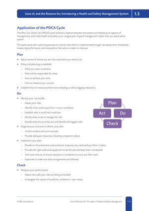 NEBOSH International Diploma (2015 Syllabus) Textbook Textbook IDIP 2015 Unit IA Page 2
