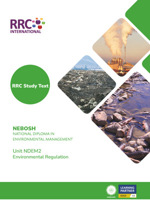 NEBOSH National Environmental Diploma Textbook Textbook Unit NDEM2 Cover