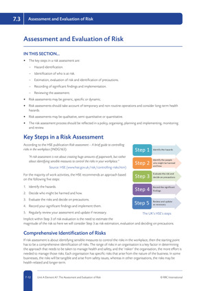 NEBOSH 2015 Syllabus Diploma (Outgoing) Textbook Sample NDIP 2015 Unit A Page 2