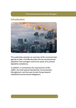 IEMA Certificate in Environmental Management Reference Guide Sample Environmental Issues For Senior Managers Page 1 600