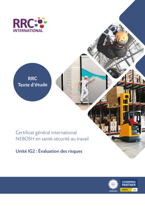 NEBOSH International General Certificate in Occupational Safety and Health French Textbook Textbook Unit IG2 French Cover