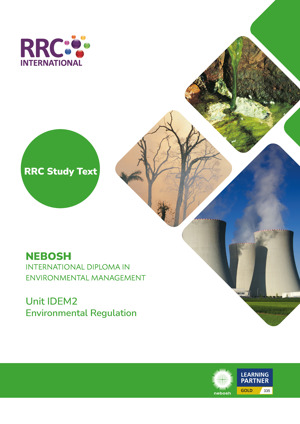 NEBOSH International Environmental Diploma Textbook Sample Unit IDEM2 Cover