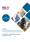 NEBOSH National Diploma Revision Aids and Material Sample Unit DN2 RG Cover