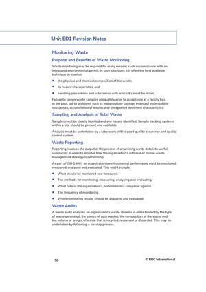 NEBOSH National Environmental Diploma Revision Aids and Material Sample NDEM RG Page 3