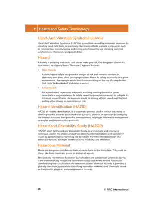 IOSH Managing Safely Reference Guide Sample QRG HST Page 1