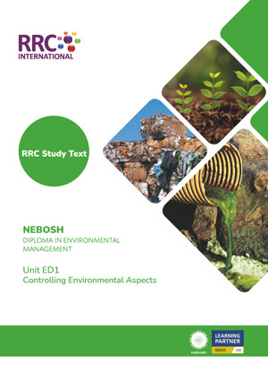NEBOSH International Environmental Diploma Textbook Sample Unit ED1 Cover