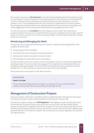 NEBOSH National General Certificate Textbook Sample Unit NG1 Page 1