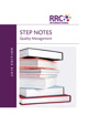 RRC ISO 14001 Courses Reference Guide Sample Quality Management Step Notes Cover