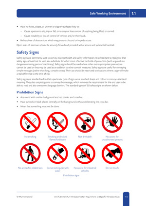 NEBOSH International Diploma (2015 Syllabus) Textbook Textbook IDIP 2015 Unit IC Page 2
