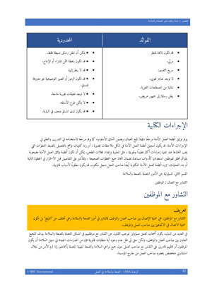 NEBOSH Health and Safety at Work Award Arabic Textbook Textbook Unit HSA Arabic Page 4