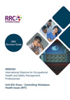 NEBOSH International Diploma Revision Aids and Material Sample Unit ID2 RG Cover