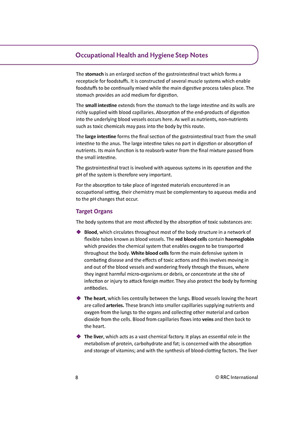  Reference Guide Occupational Health Hygiene Step Notes Page 2